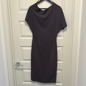 Reiss Madison Bodycon Dress Slate Grey Gunmetal